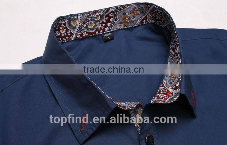 fashion plain short sleeve brand summer new style shirts for men