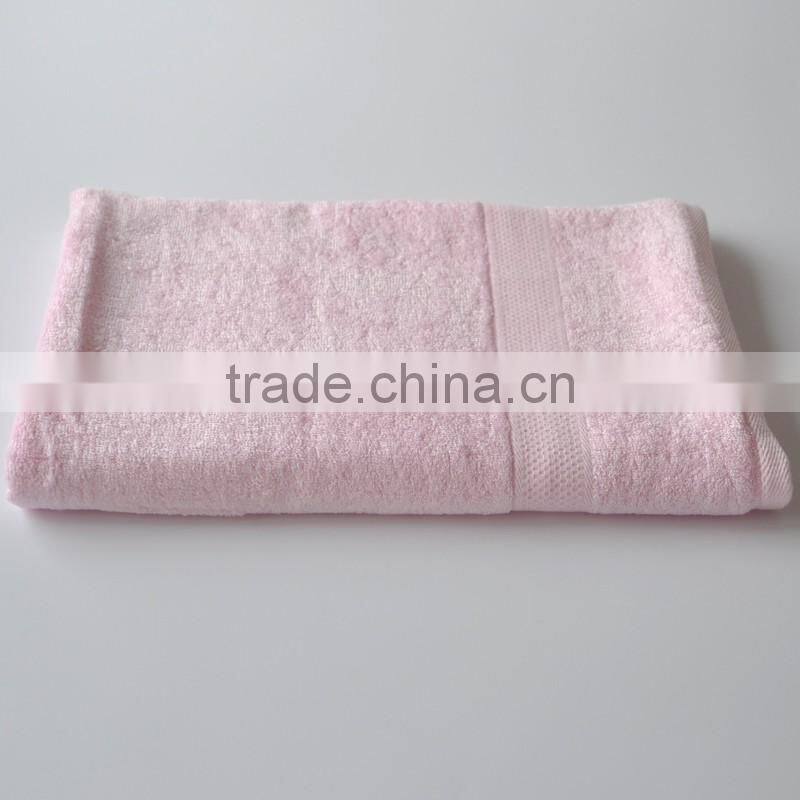China Factory Supplier 2016 Hot Seal 70% Bamboo 30% Cotton Bath Towel for Bathroom