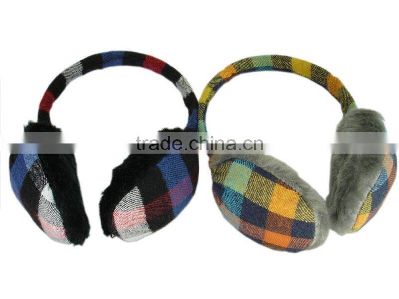 cheap price earmuff, promotion type earmuff, plush/fleece/knitted fashion earmuff