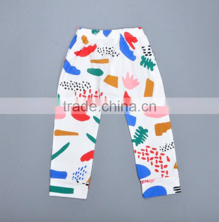 Toddler Baby Boy Girl Trousers Kids Children Harem Pants