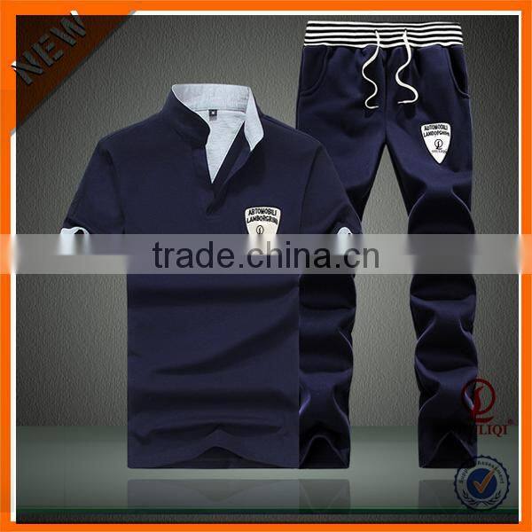 wholesale tracksuit men top design tracksuit ,garment factory in china H-1198