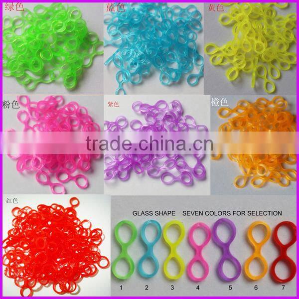 European hot selling DIY refill pack cheap rubber loom bands
