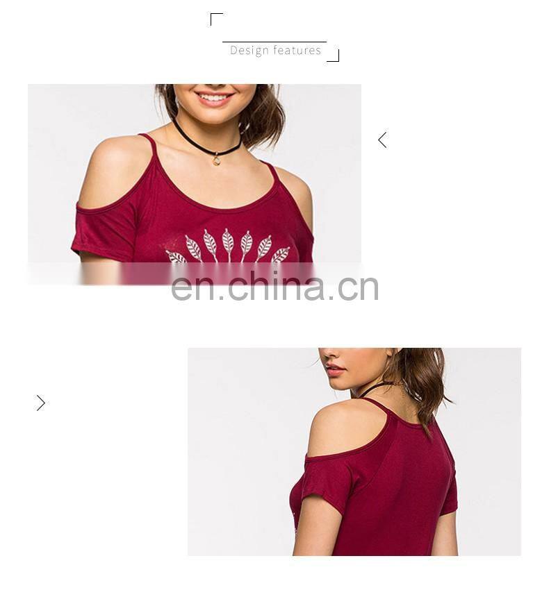 New Design round neck T-shirt Printing,Fashion T-shirt Women,T-shirt 100% Cotton