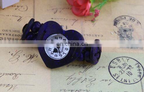 wholesale bracelet Coconut shell watch wooden stretch elasticity watches fashion popular women men watches wholesale