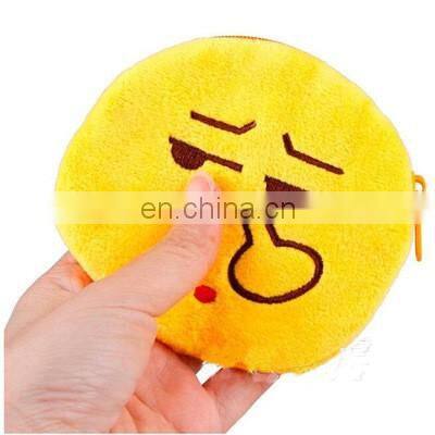 OEM&ODM Accepted Cheap Wholesale Custom Emoji Plush Keychain