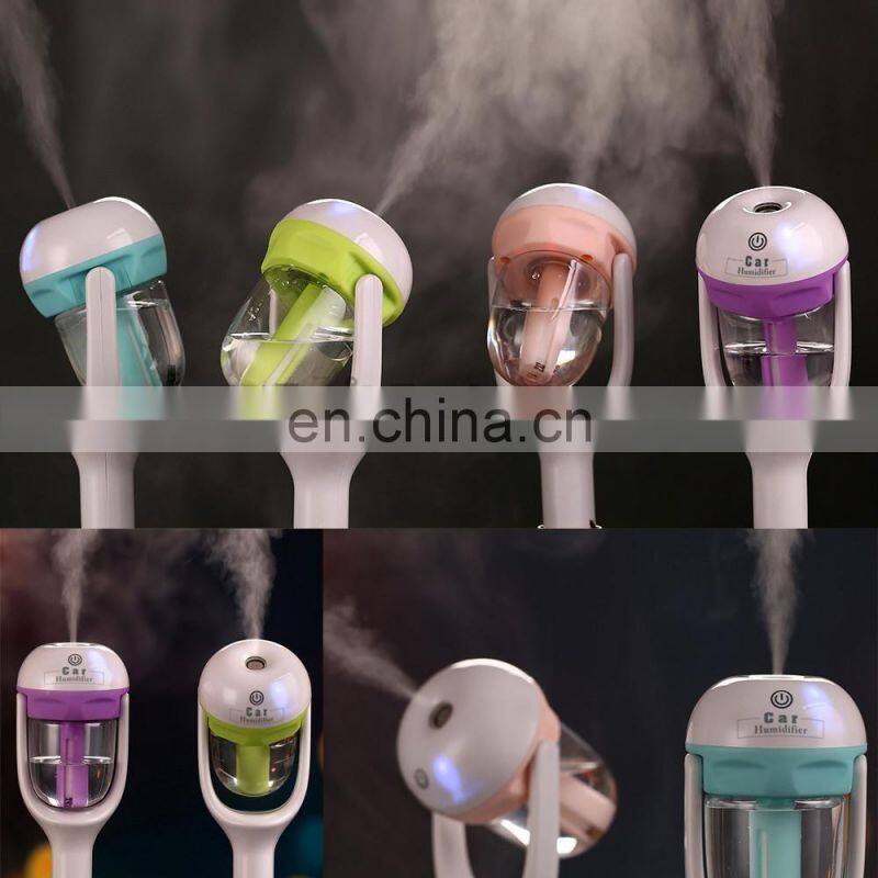 Portable Mini Car Humidifier, Car Aromatherapy Humidifier Air Purifier Air Mist Aroma Diffuser Humidifier for Cars