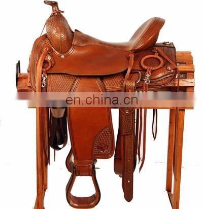 trail saddle - horse saddle with BAG OR MOTORCYCLE SADDLE BAGS