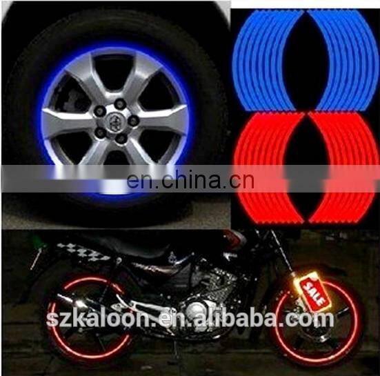 reflective tape sticker for car rim wheel
