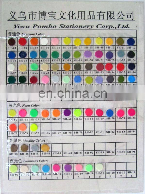 Luminous color eco-friendly 50g handmade material polymer clay