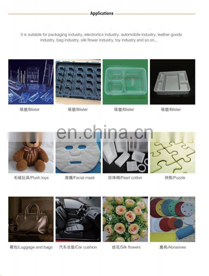 Automatic blister die cutting machine