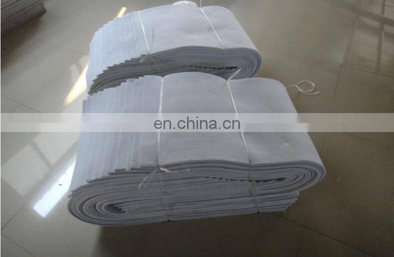 Manufacture 12mm thickness felt pads for steel slitting machine