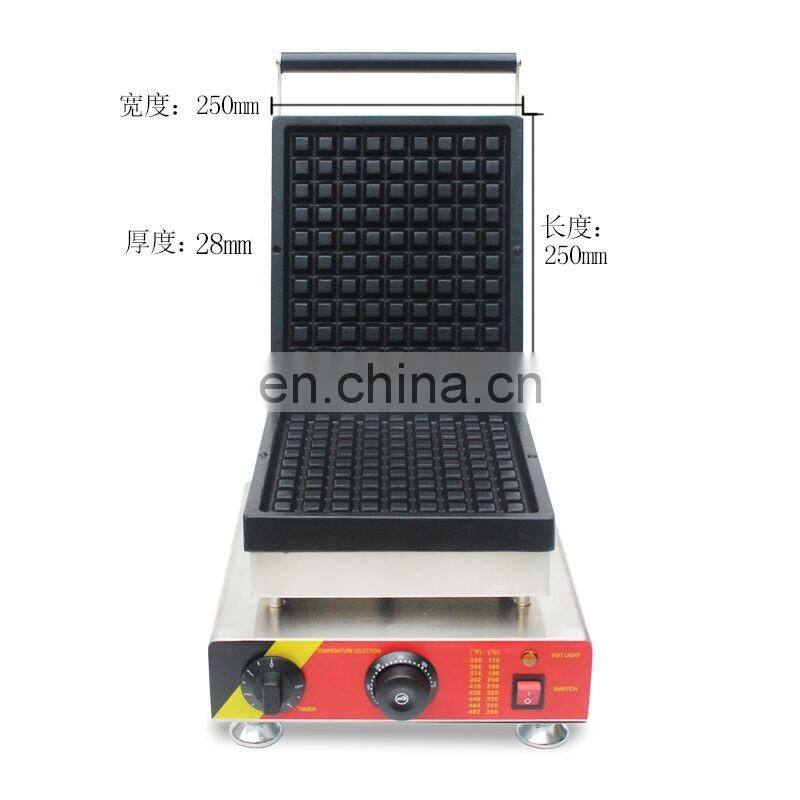 factory price stainless steel 201 Industrial Liege Waffle Maker For Sale