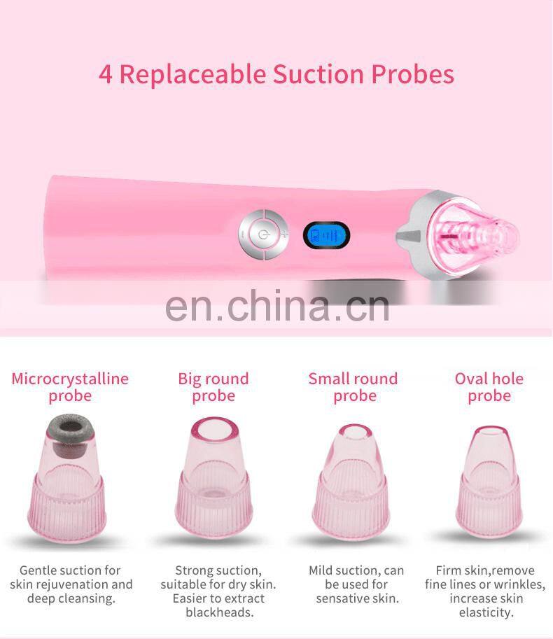 blackhead remover acne comedone cleaner vacuum Exfoliating machine for beauty
