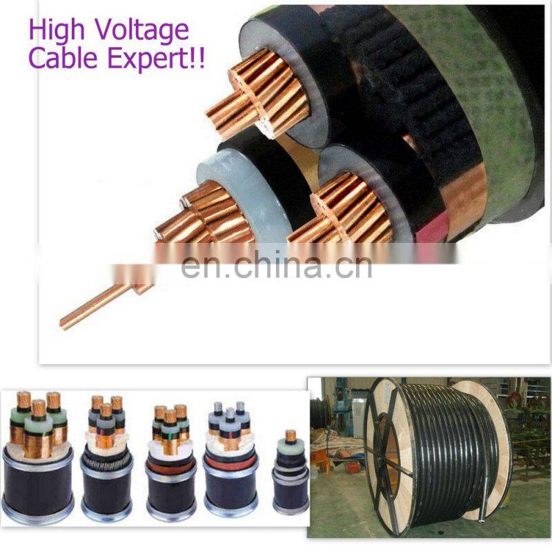 high voltage copper conductor 6KV power cable 70mm2 LSZH sheath power cable