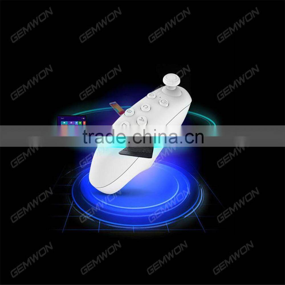 2016 Most Popular 3D VR Box 2nd+Remote Controller lks Virtual Reality Glasses Cardboard Movie Game For Samsung IOS