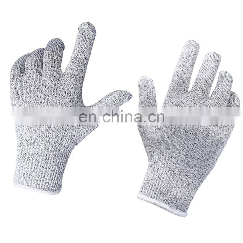 HY 13G Gants Level 5 Grade Cut Resistant Glove Abrasion Resistant Gloves Antiskid Anti Cut Latex Gloves