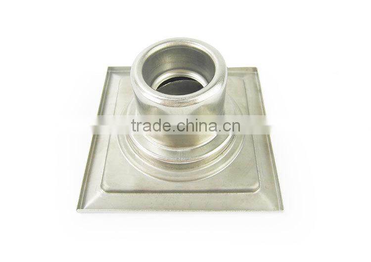 WESDA 3.5inch new style Full set adjustable floor drain with bottom outlet Stainless Steel Floor drain,roof drain, shower drains