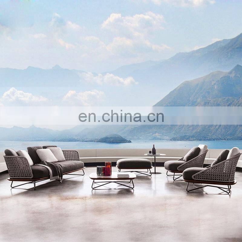 China wholesale high quality garden balcony furniture outdoor rattan chair set