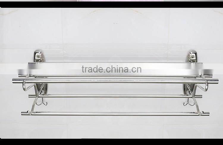 Wesda Bathroom Hardware Set metal bathroom hotel towel shelf a081