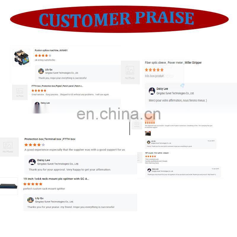 FTTH Optical Fiber Drop Cable Joint Kits Optic Protection Box