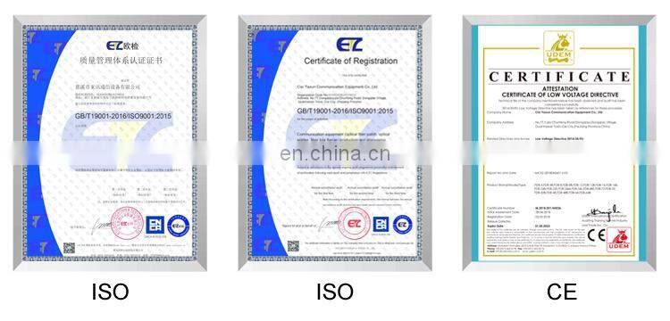 FTTH Mini Type 1:2 SC APC 1x2 way Steel Tube  FBT Unbalanced Splitter