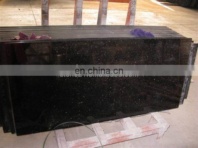 India Black Gold Granite backsplash