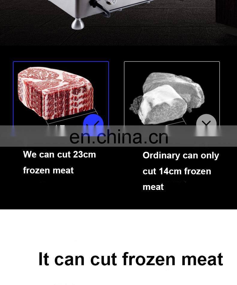 Desktop automatic meat slicer meat slice frozen meat slicer mutton roll flaker