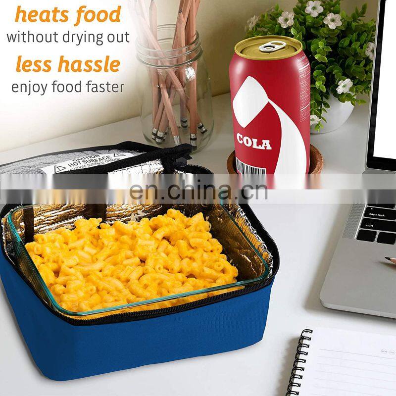 Portable 12V Heating Lunch Bag Portable Food Box for Food Warming With DC Adapter