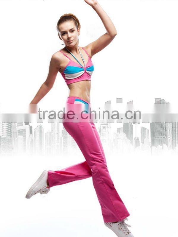 Sexy and fashion lady fitness wear