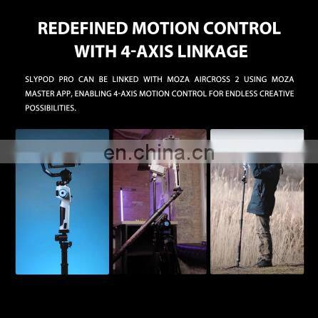 MOZA Slypod Pro Motorized 3-In-1 Monopod Tripod Slider for DSLR Camera Gimbal Stabilizer