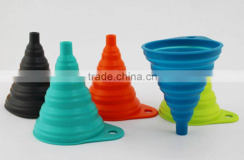 Awesome Collapsible Silicone Hopper Funnel