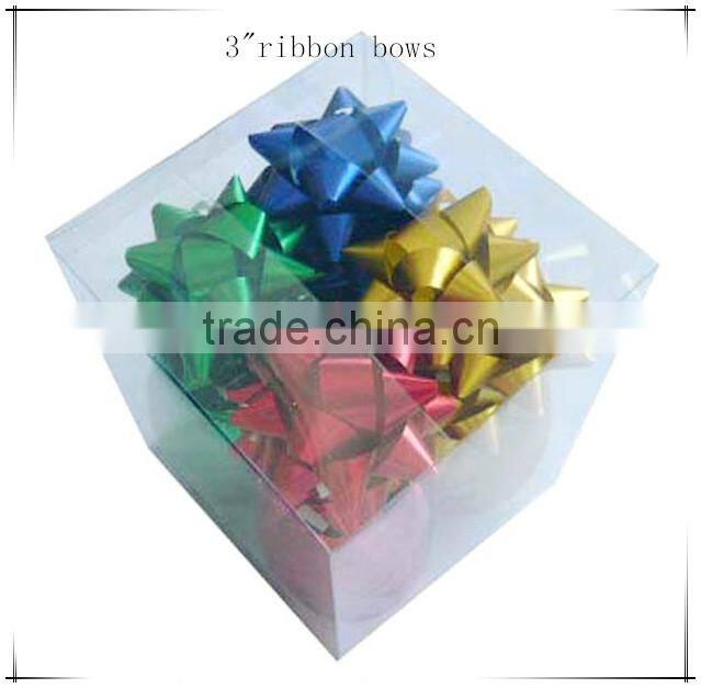 Festivel Decoration Items star ribbon bow and ribbon roll for gift/present decoration