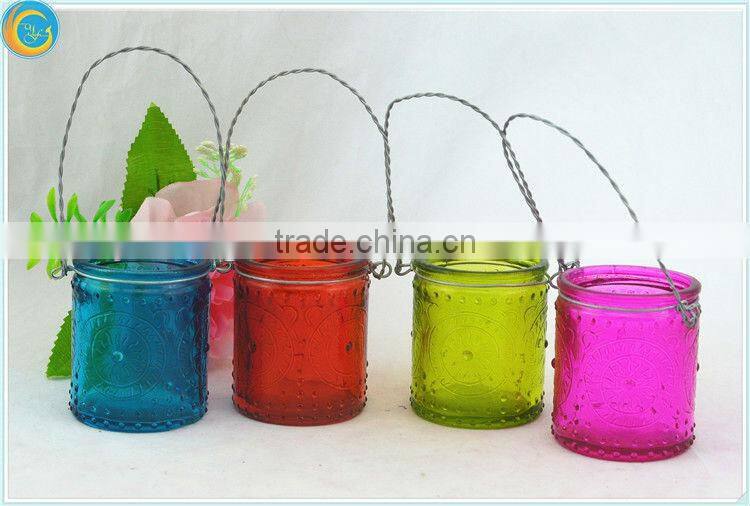 wrought iron candlestick holders