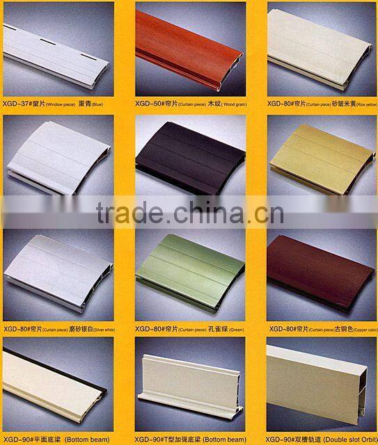 steel rolling shutter, galvanized steel roller door, roller shutter motor