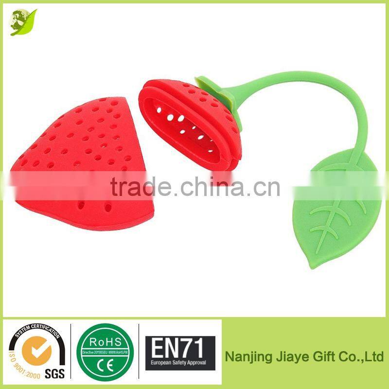High Quality Yellow Strawberry Mini tea Infuser tea ball tea Strainer