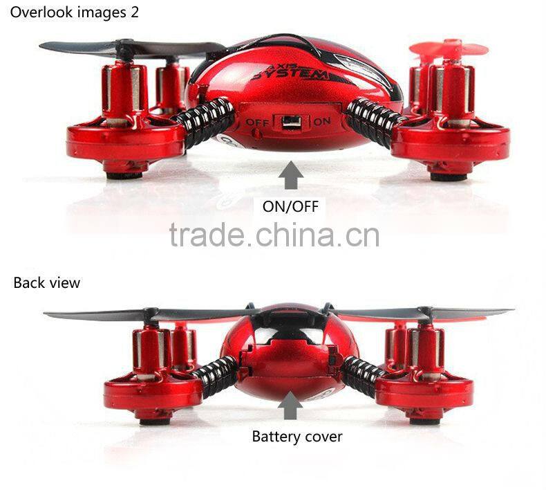 4CH 2.4G mini 4-Aexs Aerocraft With Video Camera 5 LED Lights jxd RC toys