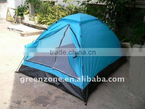 Hot sale Camping Tent 2 person yellow tent