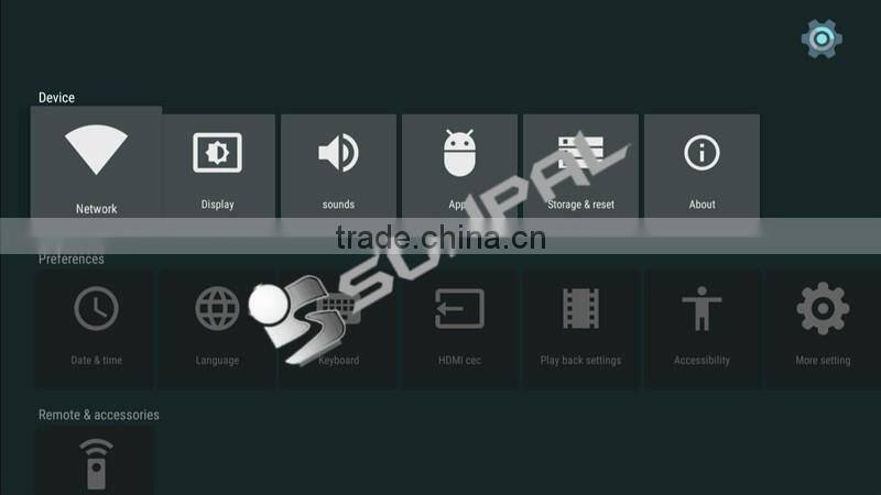 New Arrival !! Amlogic S905 Android TV box HD Android DVB S2+DVB T2 Combo tv box k1 plus