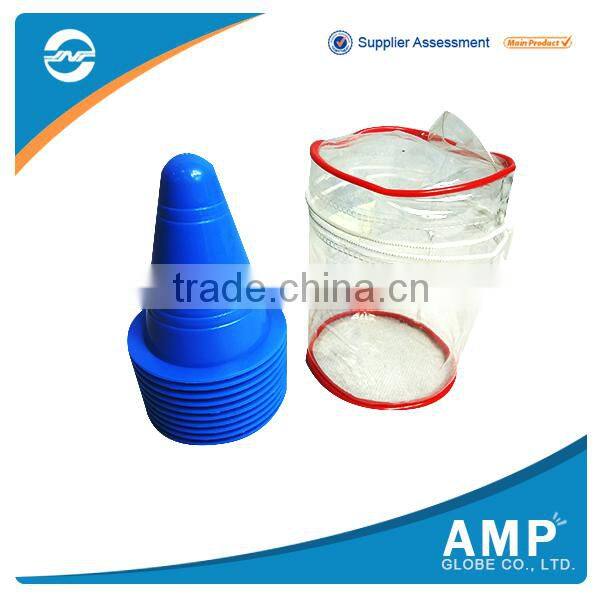 Safety retractable cones soccer training