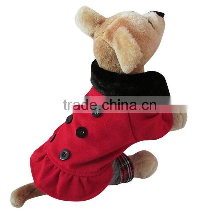 Wholesale Fashional Europe America Style Woolen Cloth Four Legs Style Dog Jumpsuits