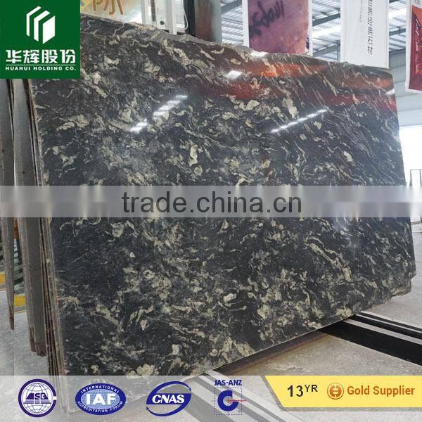Grey& white natural quartz bathroom accessories golden marble china supplier