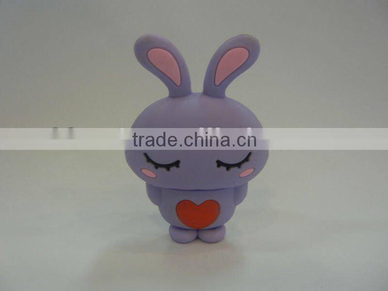 Cartoon character animal shape usb flash drive for kids