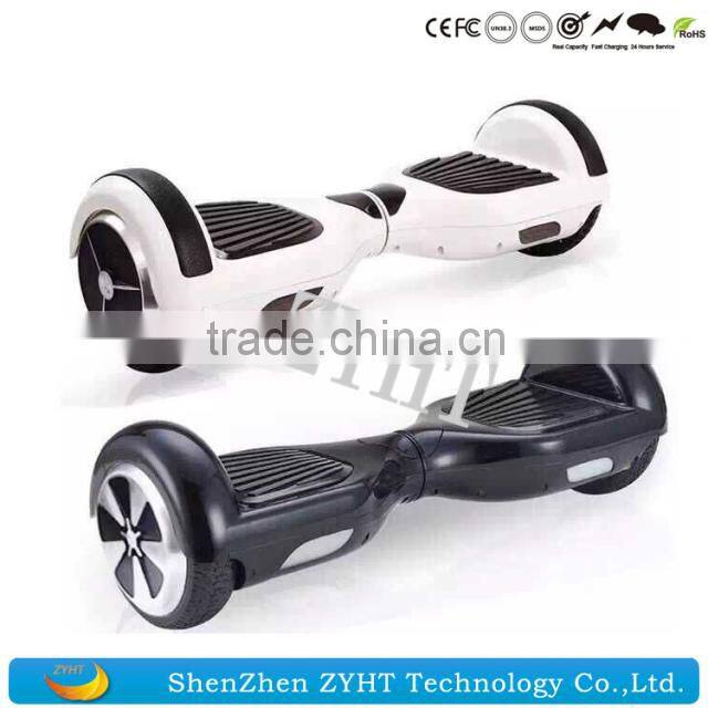 250W 36V colorful CE/ROHS Certification 6.5inch electric foot scooter self balancing