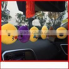 16*16cm Small Emojii Pillows with Sucker, Plush emoji pillow with sucker for free sample
