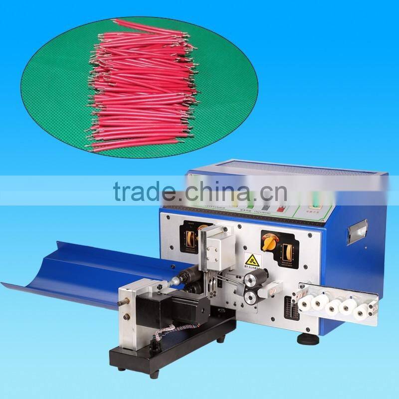 Automatic computer cutting wire twisted stripping machine