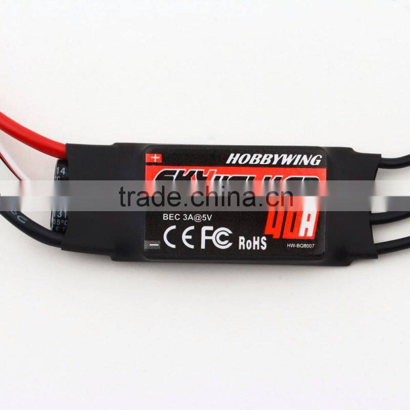 Hobbywing SKYWALKER 2-4S 40A Electric Speed Control (ESC) For RC Airplane