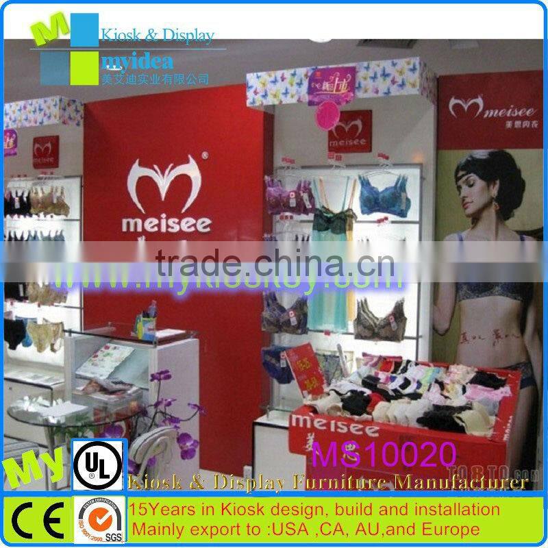 2014 globle best hot sale retail clothing store furniture / clothing shop interior design / clothes shop design