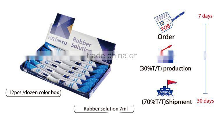 KRONYO solution for self adhesive vulcanizing rubber glue z34