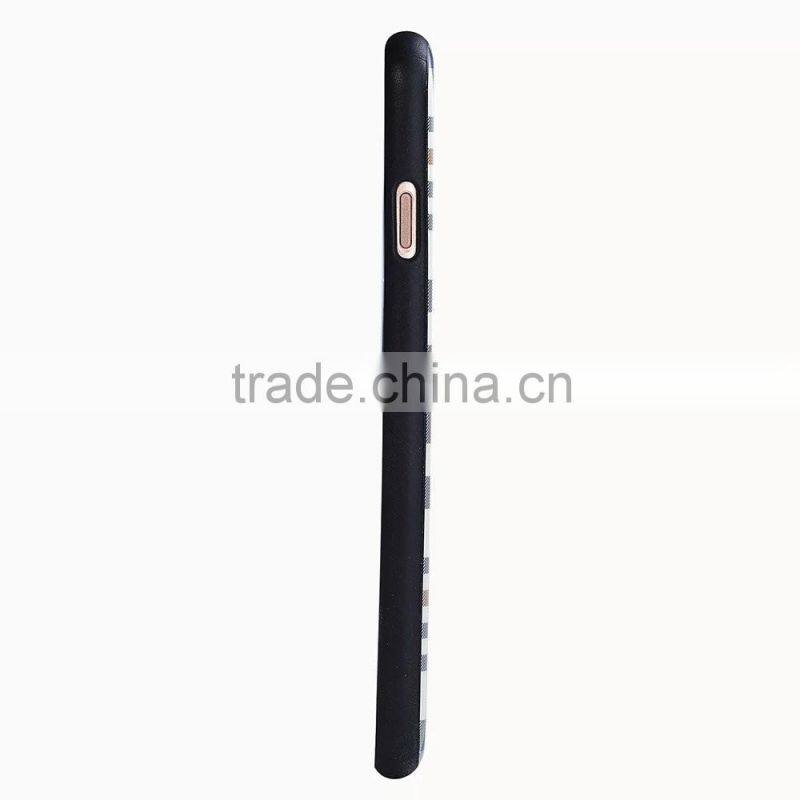 Fashion England Style Check Grain Case for Samsung Note 5 Note 4 E7 A7 A5 TPU Gel Back Cover SLD MT-5805