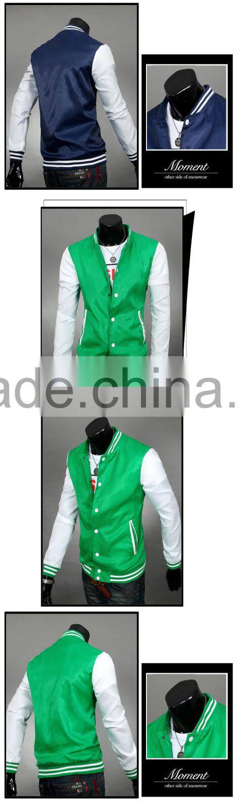 Spandex Fabrc Waterproof Men Sport Coat